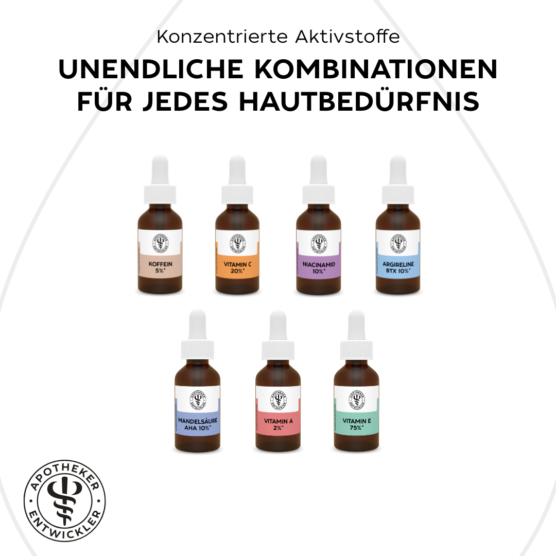 Unendliche Kombinationen. Für jedes Hautbedürfnis.